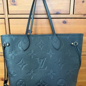 Louis Vuitton Neverfull MM Monogram Empreinte Noir